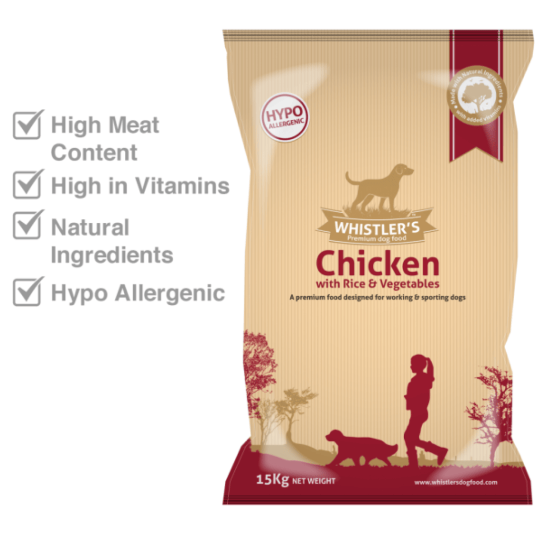 Whistlers Chicken and Rice Dog Food
