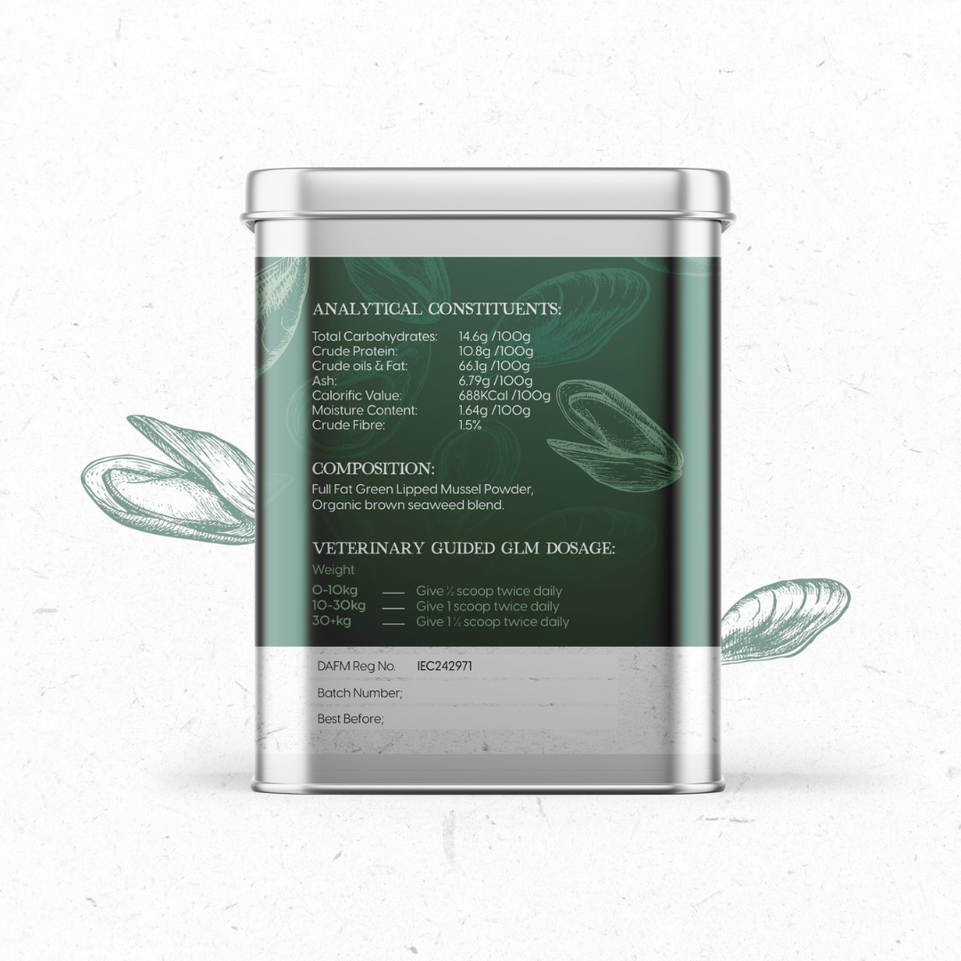 Natural Vet Co. Green Lipped Mussel & Organic Seaweed Blend