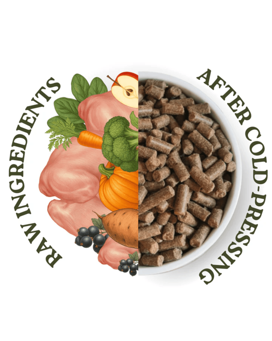 Wild 80:20 Rabbit Cold Pressed Dog Food