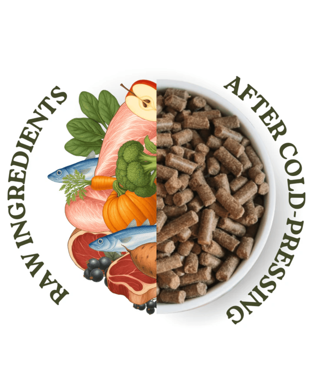 Wild 80:20 Surf & Turf Cold Pressed Dog Food