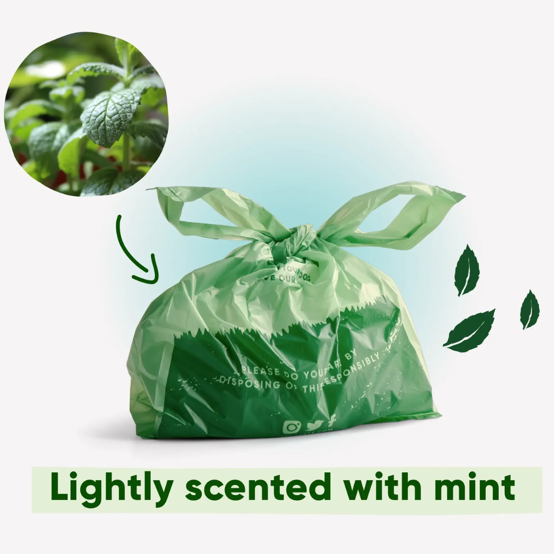 Beco Mint Scented Poop Bags 120 Pack