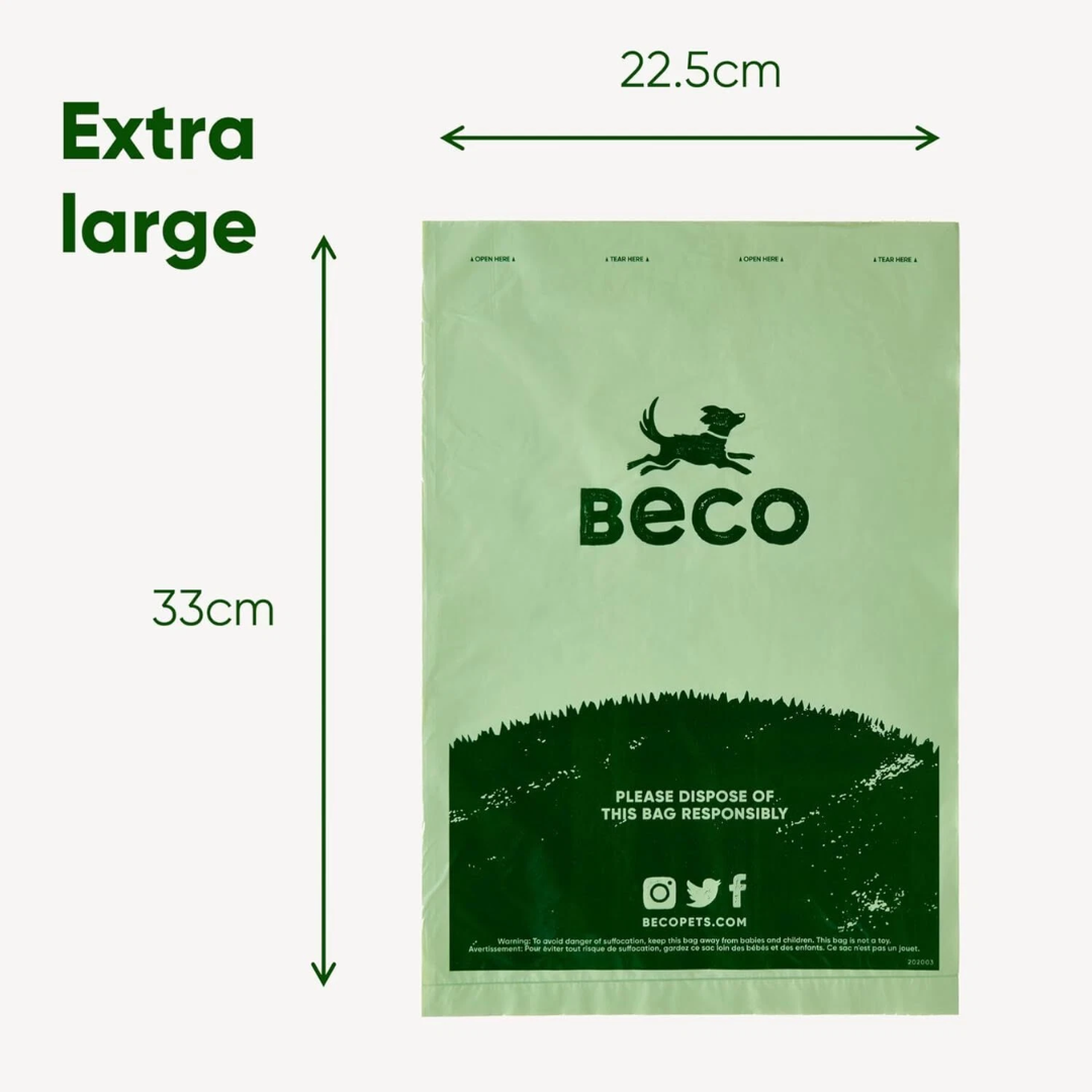 Beco Extra Large Dog Poop Bags
