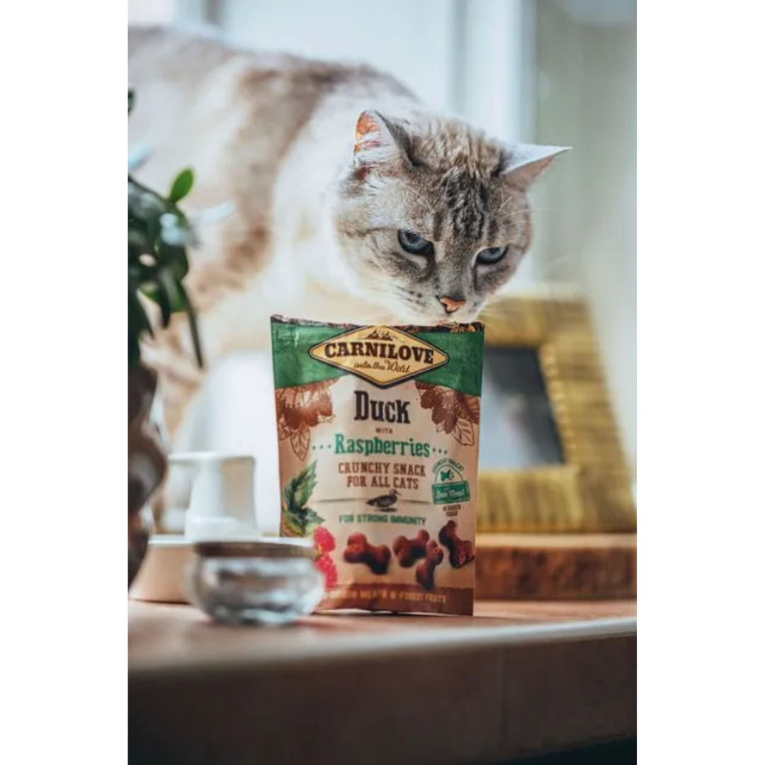 Carnilove Duck with Raspberries Cat Treats