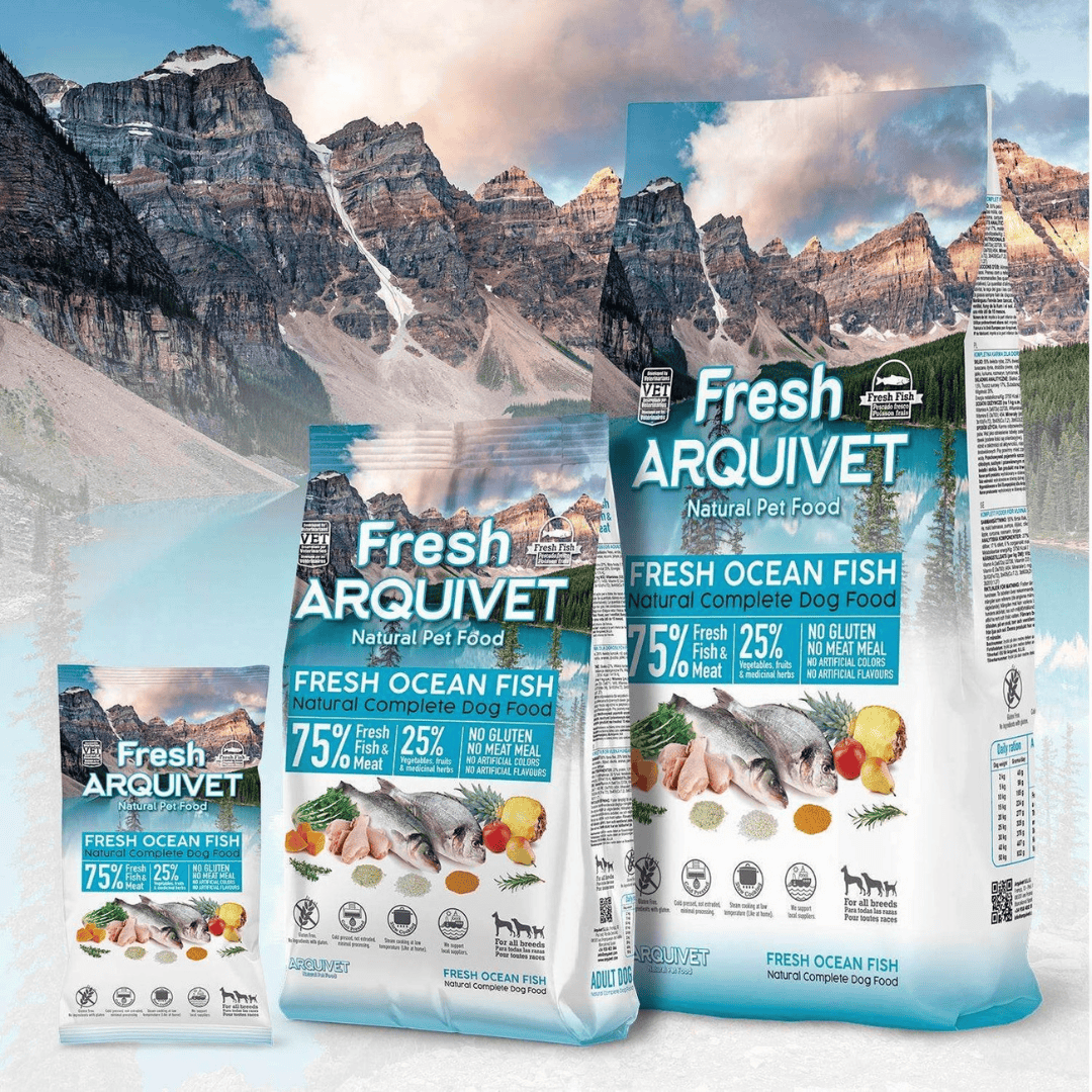 Arquivet Fresh Ocean Fish - Semi Moist Cold Pressed Dog Food