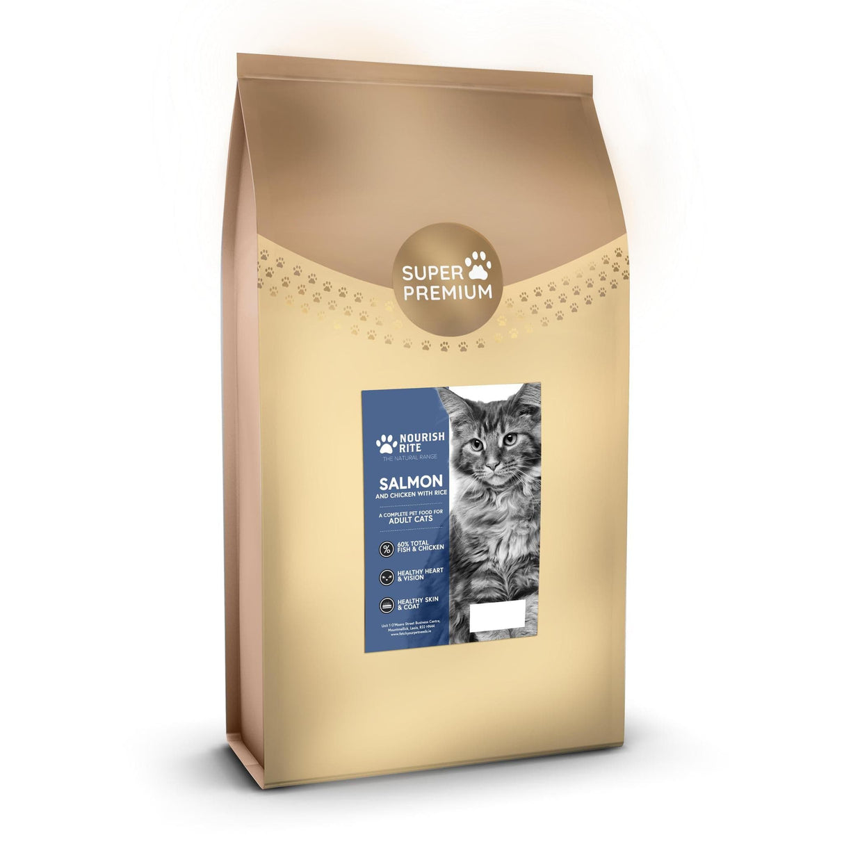 Nourish Rite Super Premium Adult Salmon Cat Food