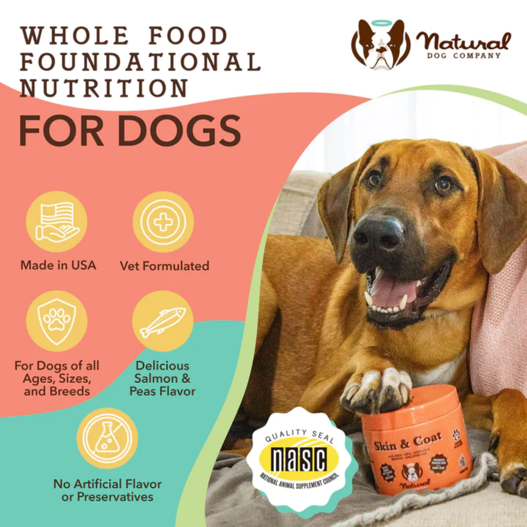 Natural Dog Company Skin and Coat Chews