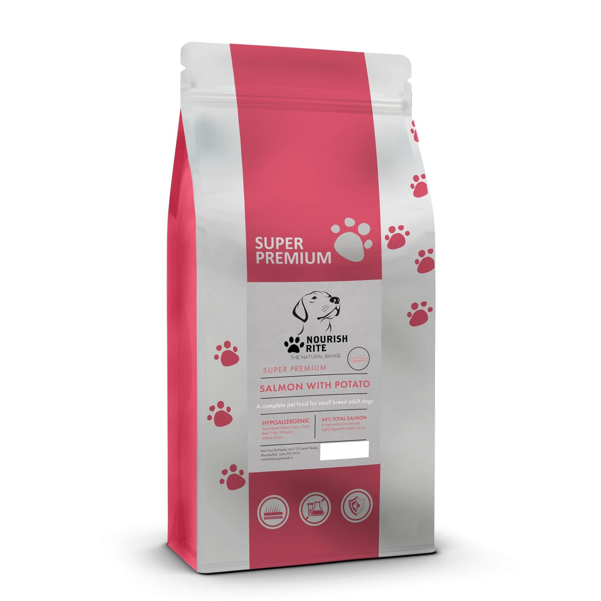 Nourish Rite Premium Adult Small Breed Salmon and Potato
