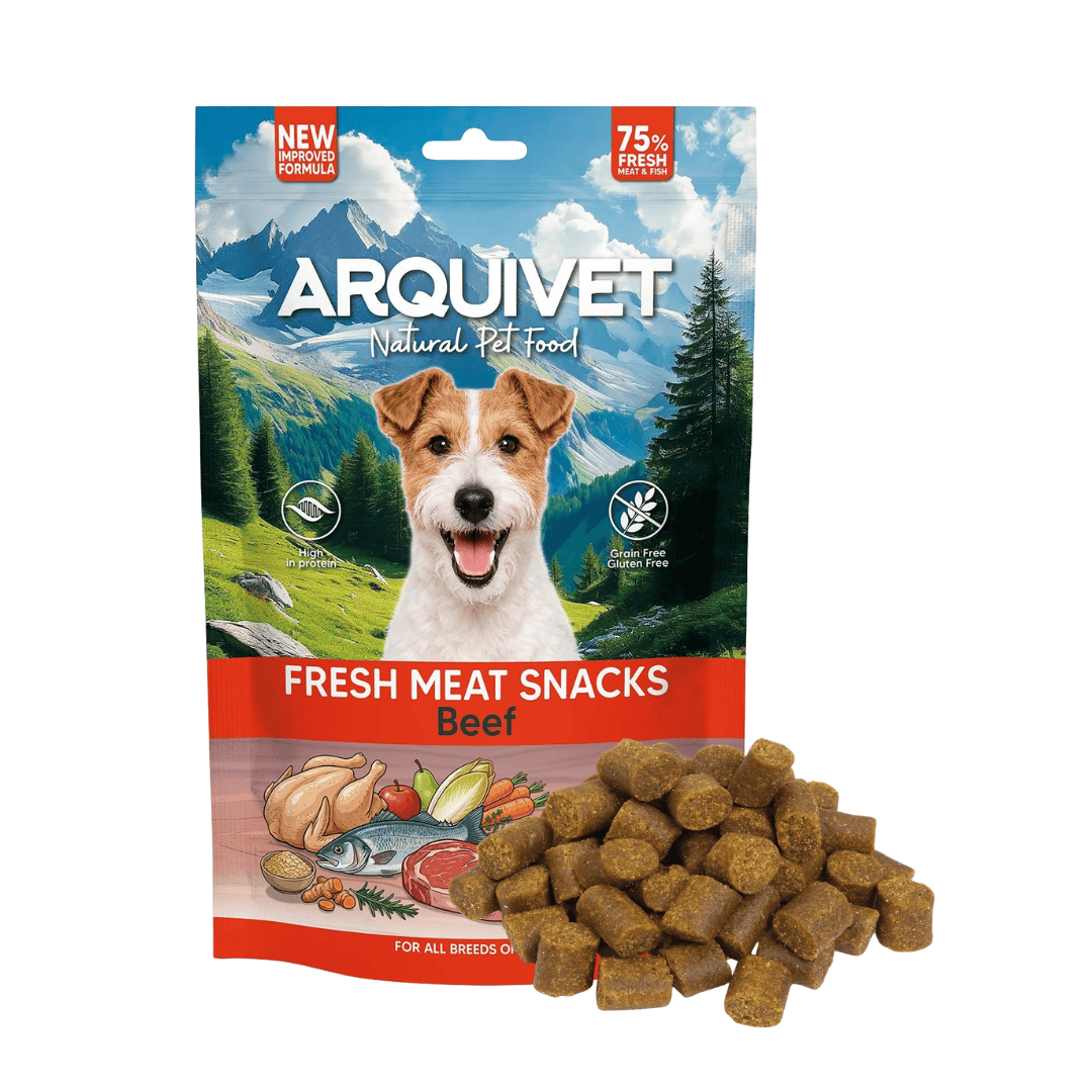 Arquivet Semi Moist Fresh Beef Snacks 300g