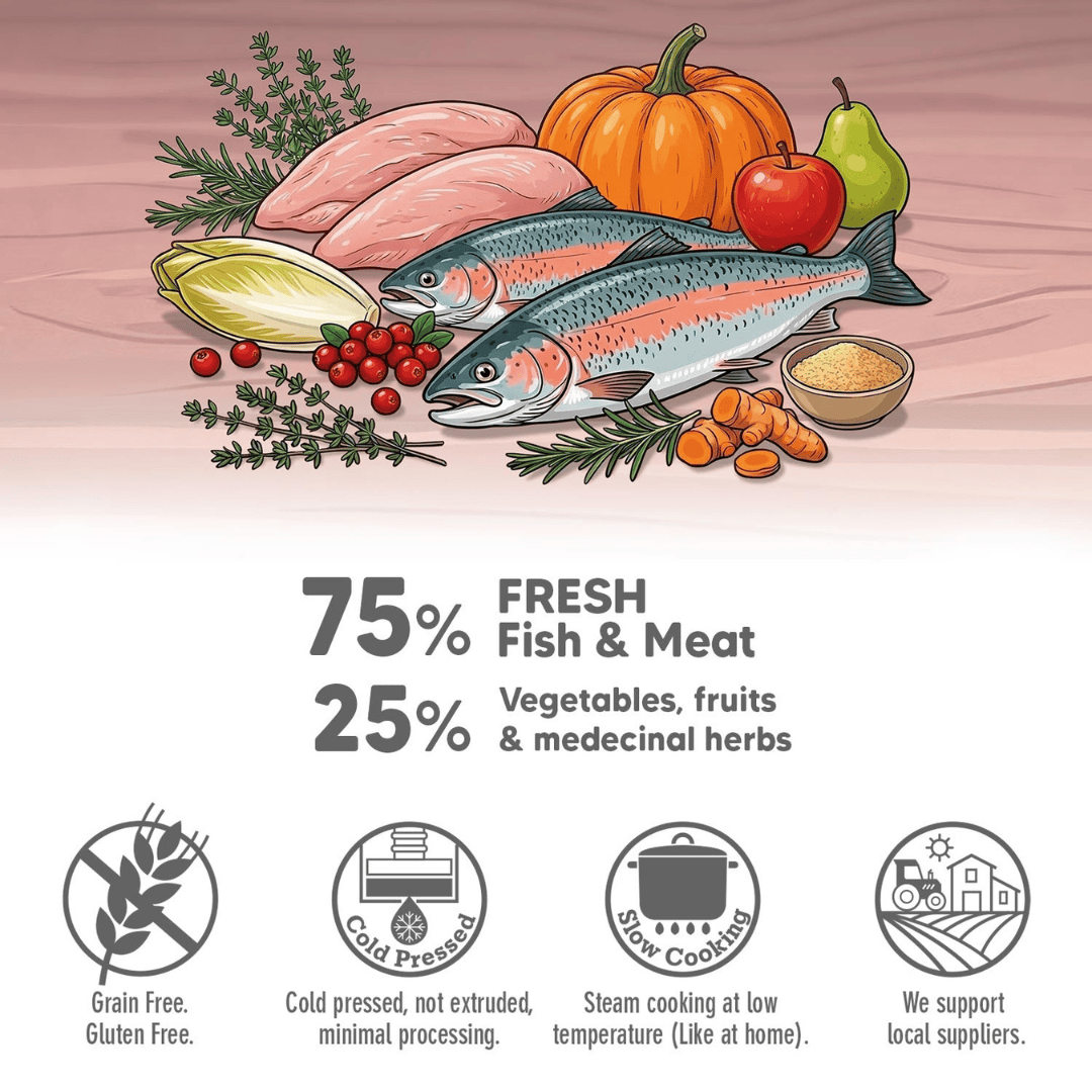 Arquivet Semi Moist Fresh Salmon Snacks 300g