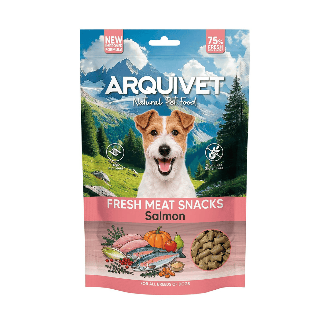 Arquivet Semi Moist Fresh Salmon Snacks 300g