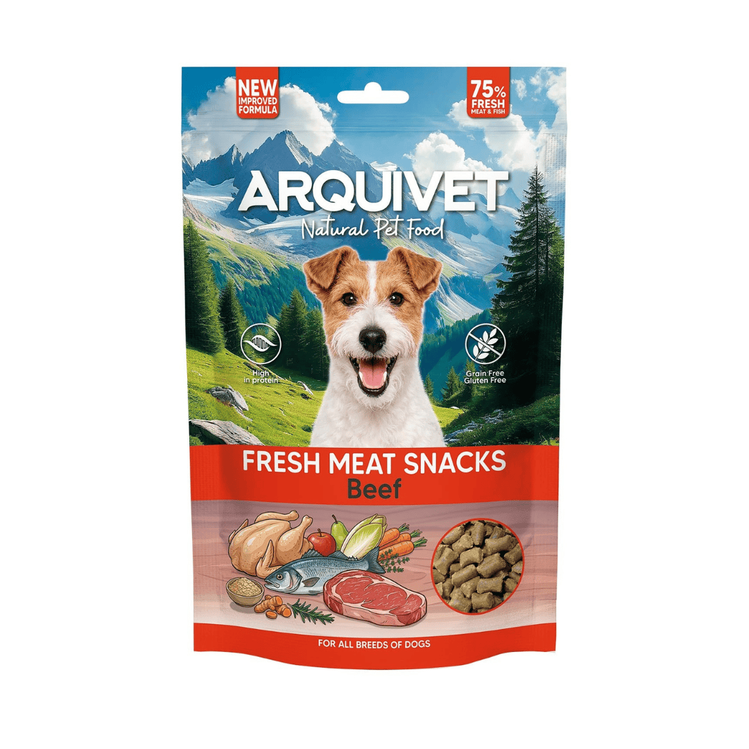 Arquivet Semi Moist Fresh Beef Snacks 300g