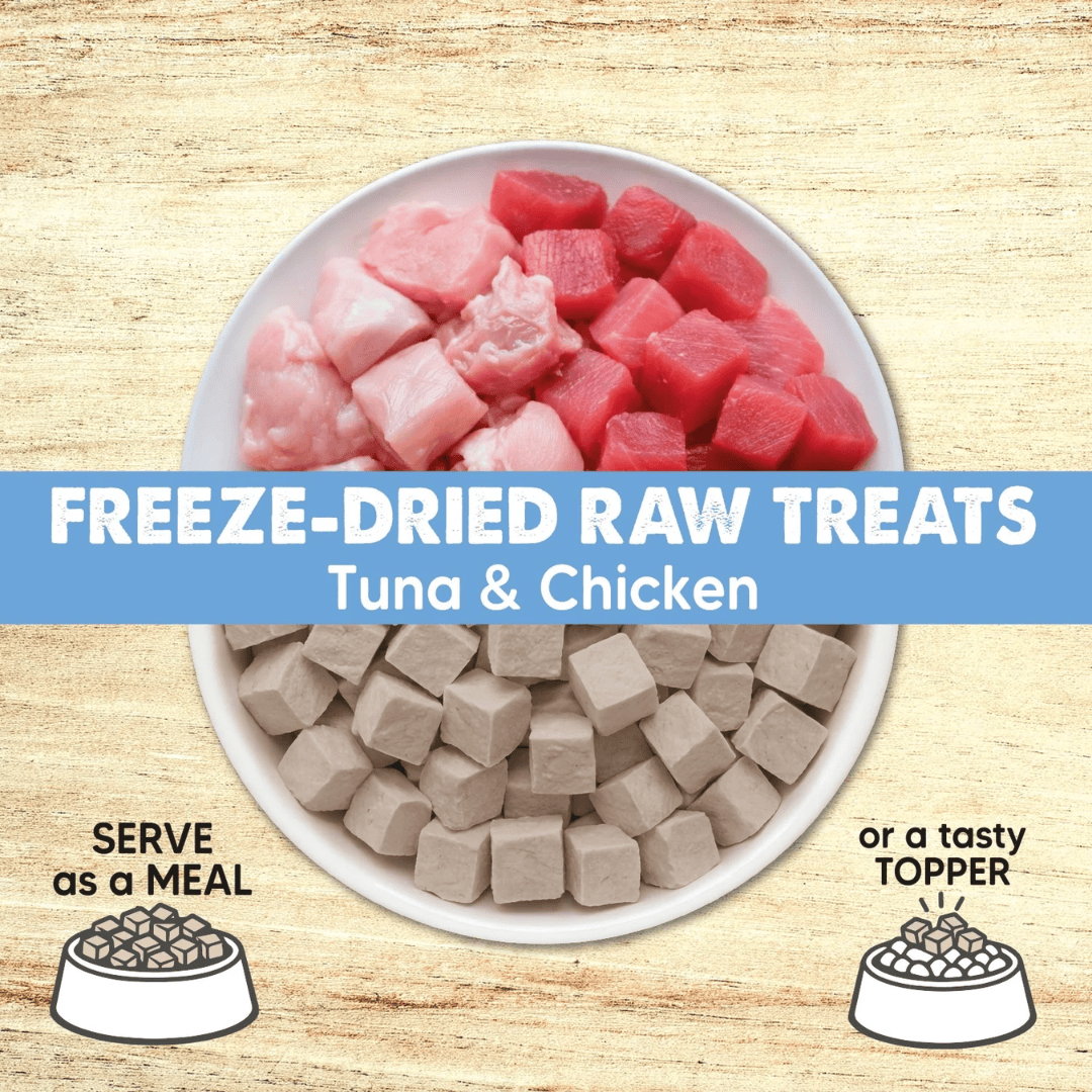 Arquivet Freeze Dried Raw Treats - Tuna & Chicken Cubes