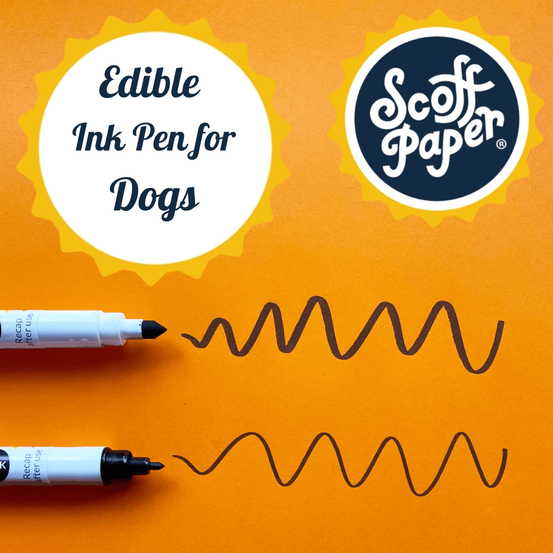 Scoff Paper Edible Ink Pen for Dogs