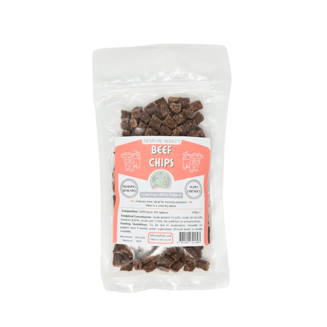 Beef Chips - Training Treats 100g