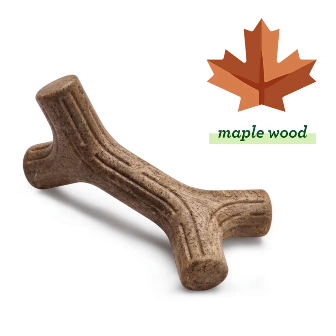Benebone Maple Wood & Bacon Puppy 2pk