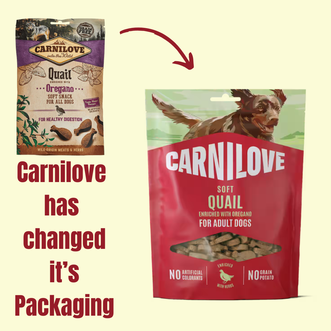 Carnilove Soft Snack Quail & Oregano