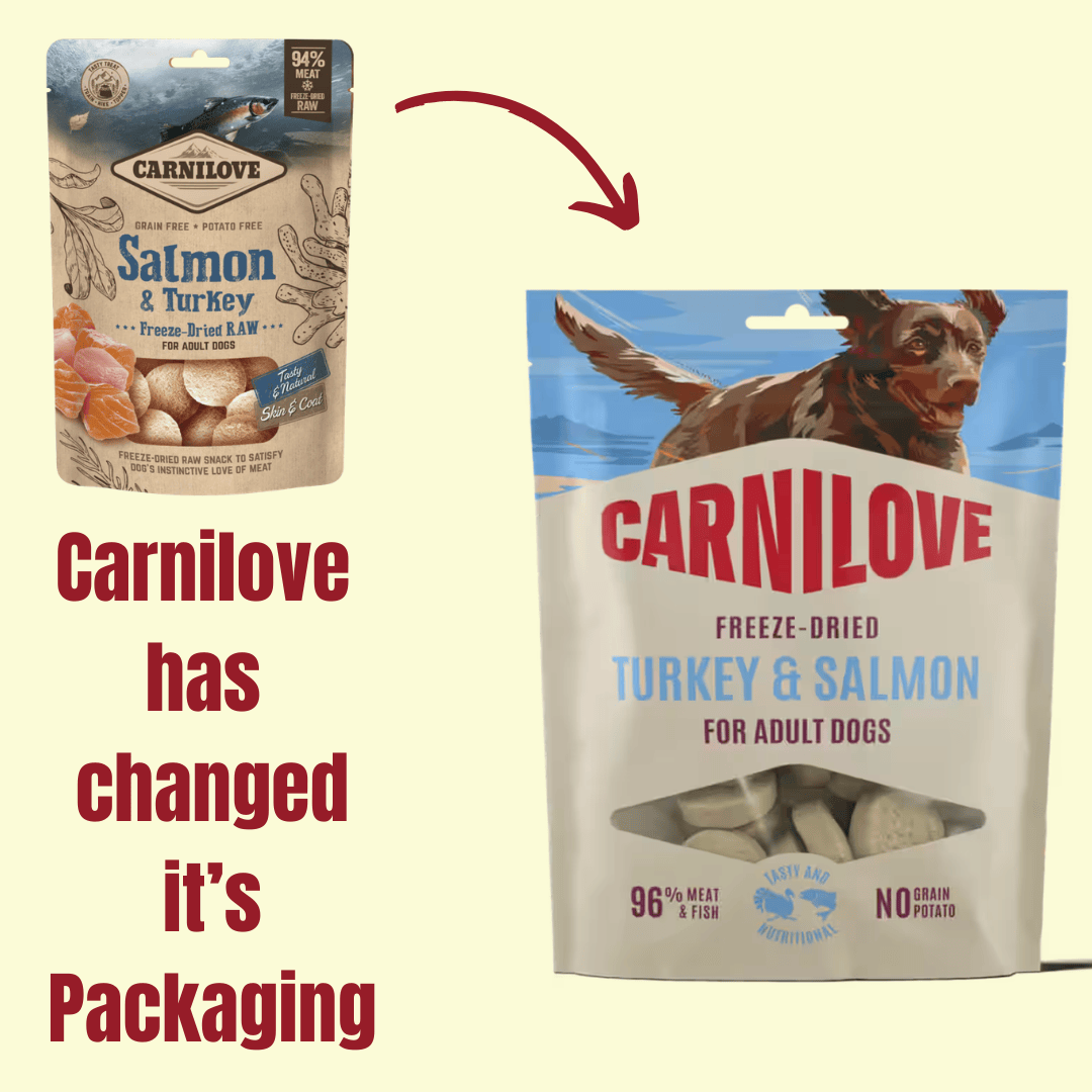 Carnilove Salmon & Turkey Freeze-Dried Raw Dog Treats