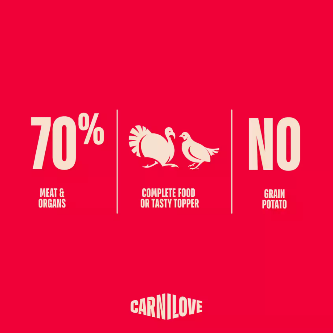 Carnilove Turkey & Quail with Yellow Carrot Pouch