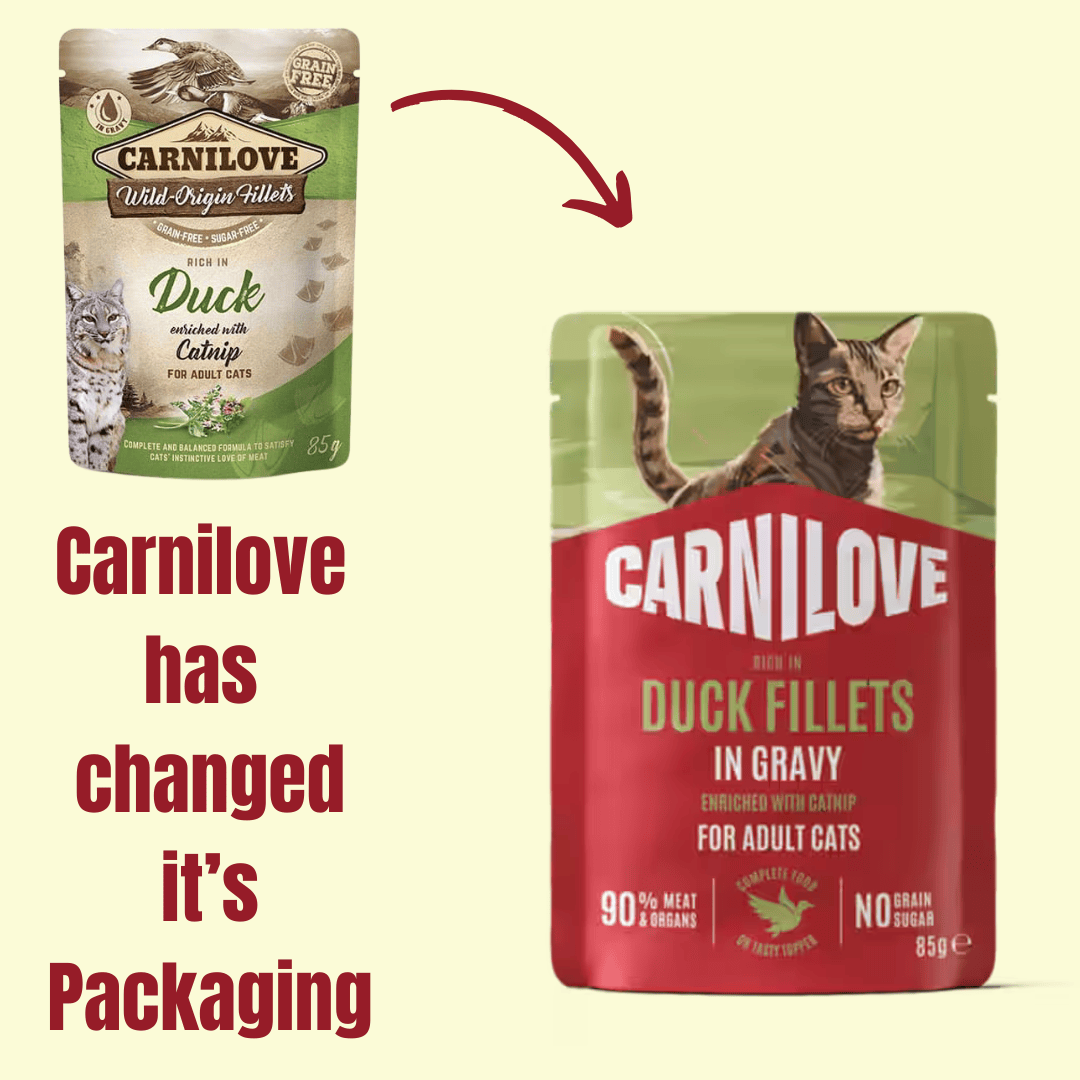 Carnilove Duck with Catnip Cat Pouch