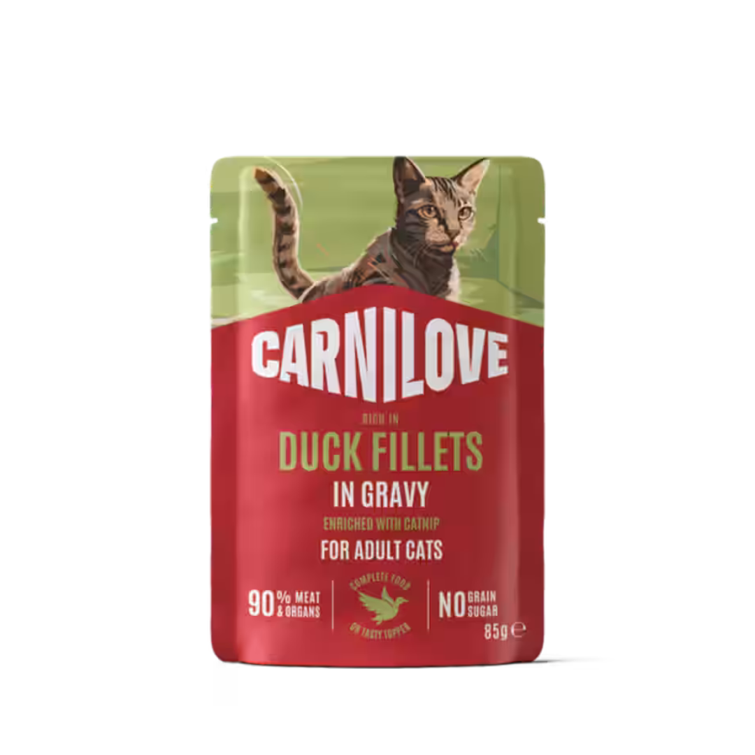 Carnilove Duck with Catnip Cat Pouch