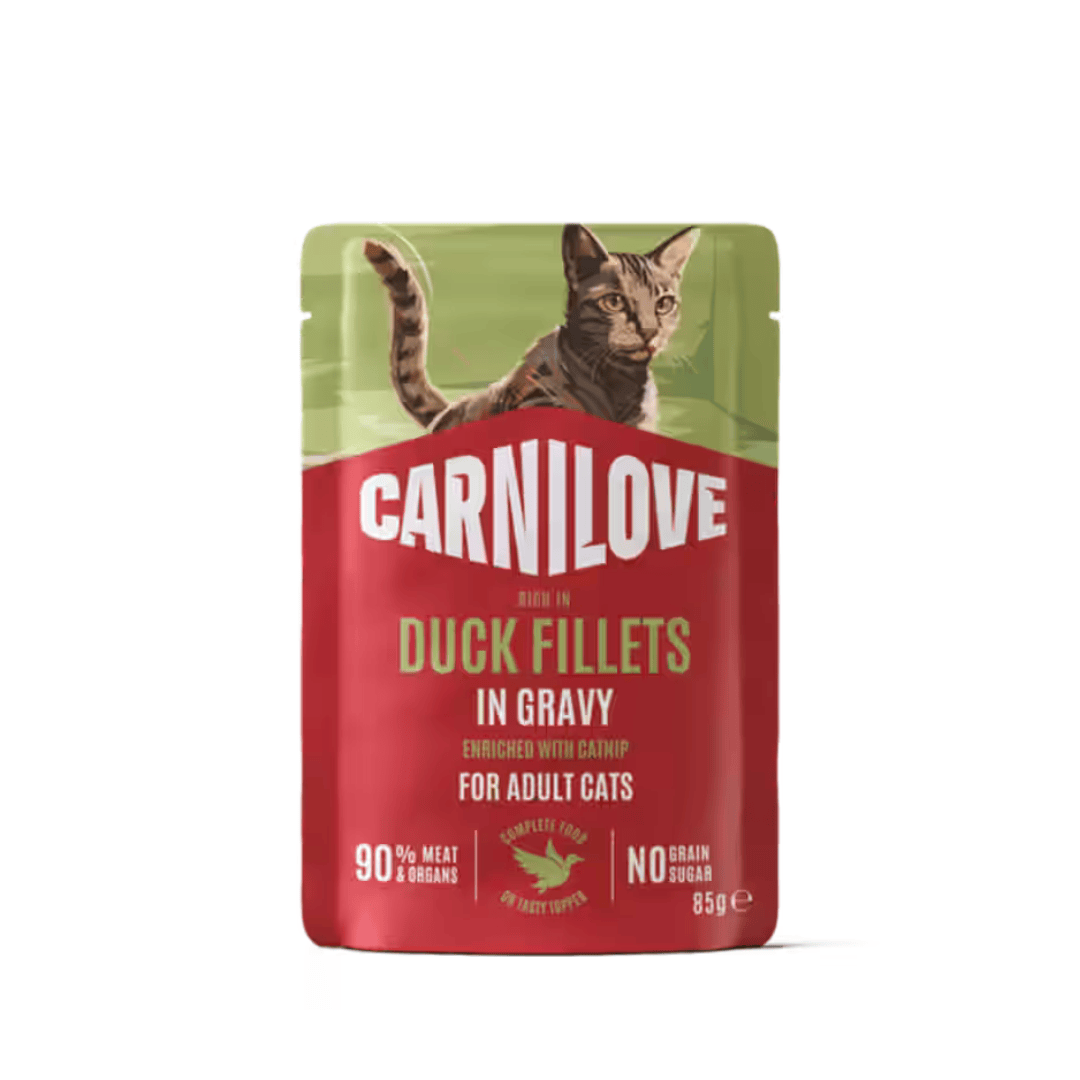 Carnilove Duck with Catnip Cat Pouch