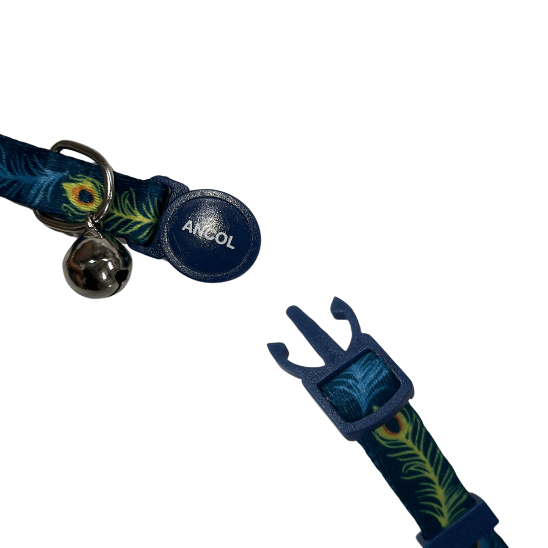 Peacock Safety Cat Collar