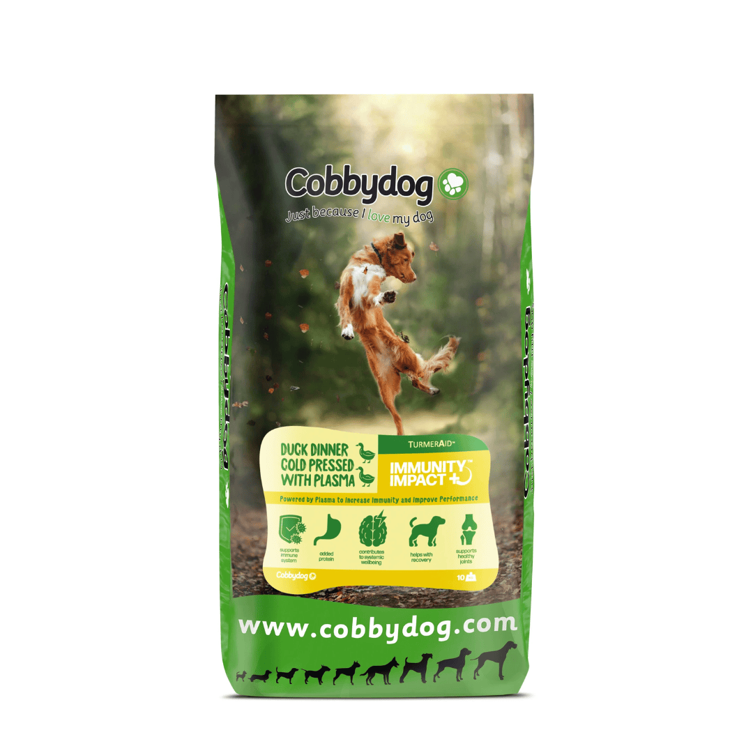 Cobbydog Immunity Impact Duck Dinner Cold Pressed Dog Food