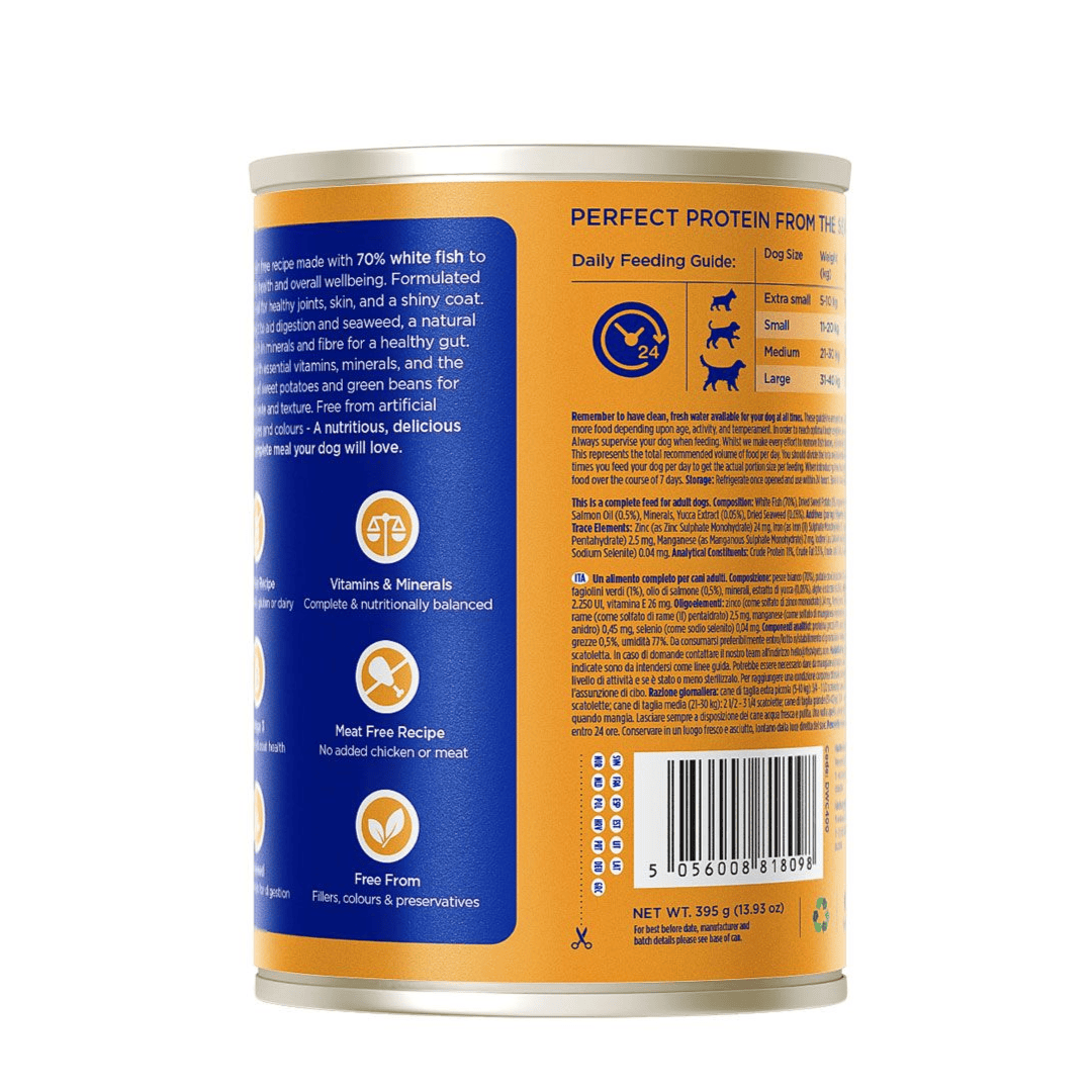 Fish 4 Dogs Wet Dog Food Variety Pack | 6 Tins