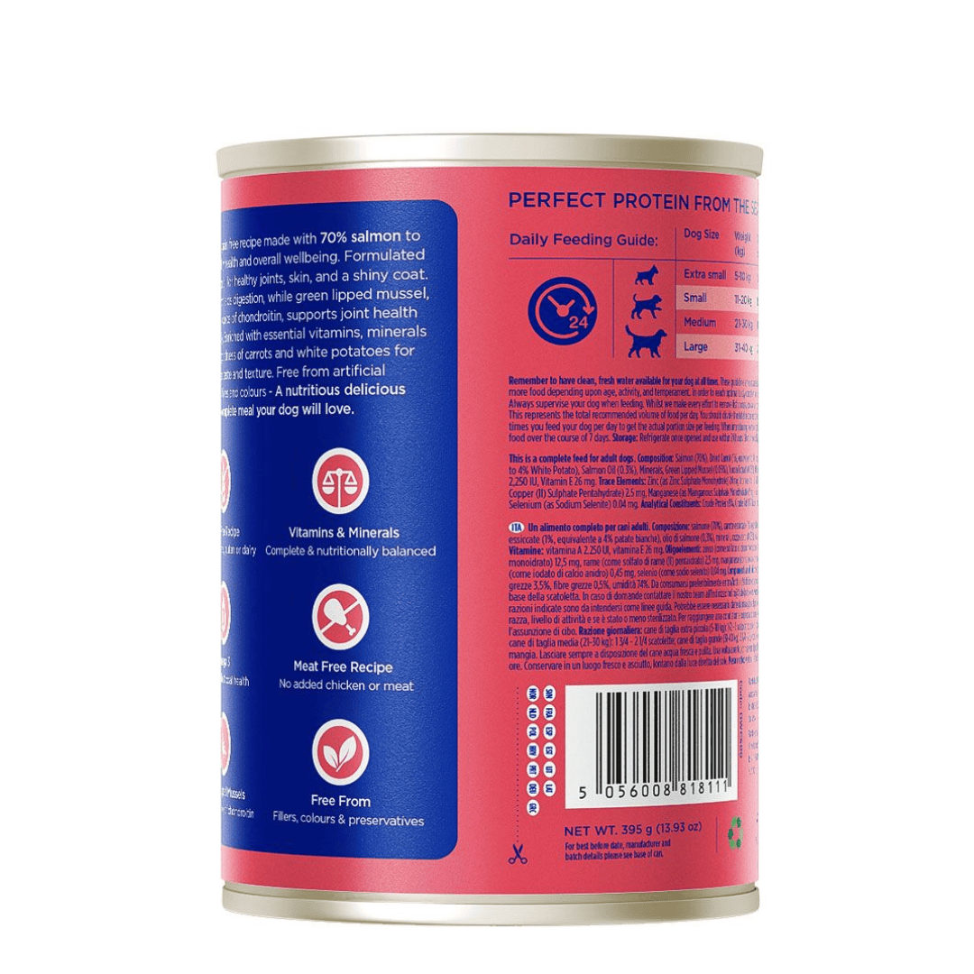 Fish 4 Dogs Wet Dog Food Variety Pack | 6 Tins