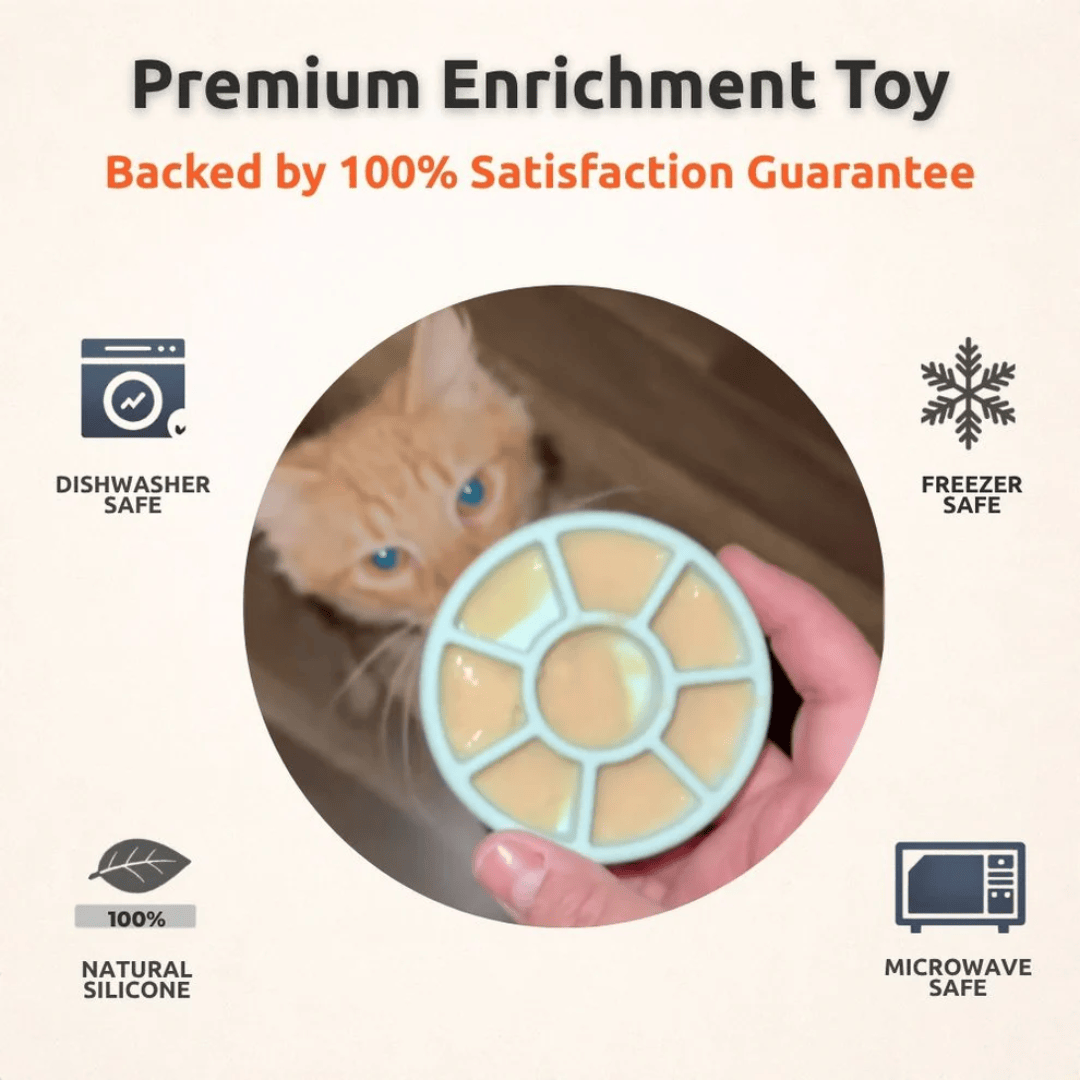 FreezSpin Enrichment Toy For Pets
