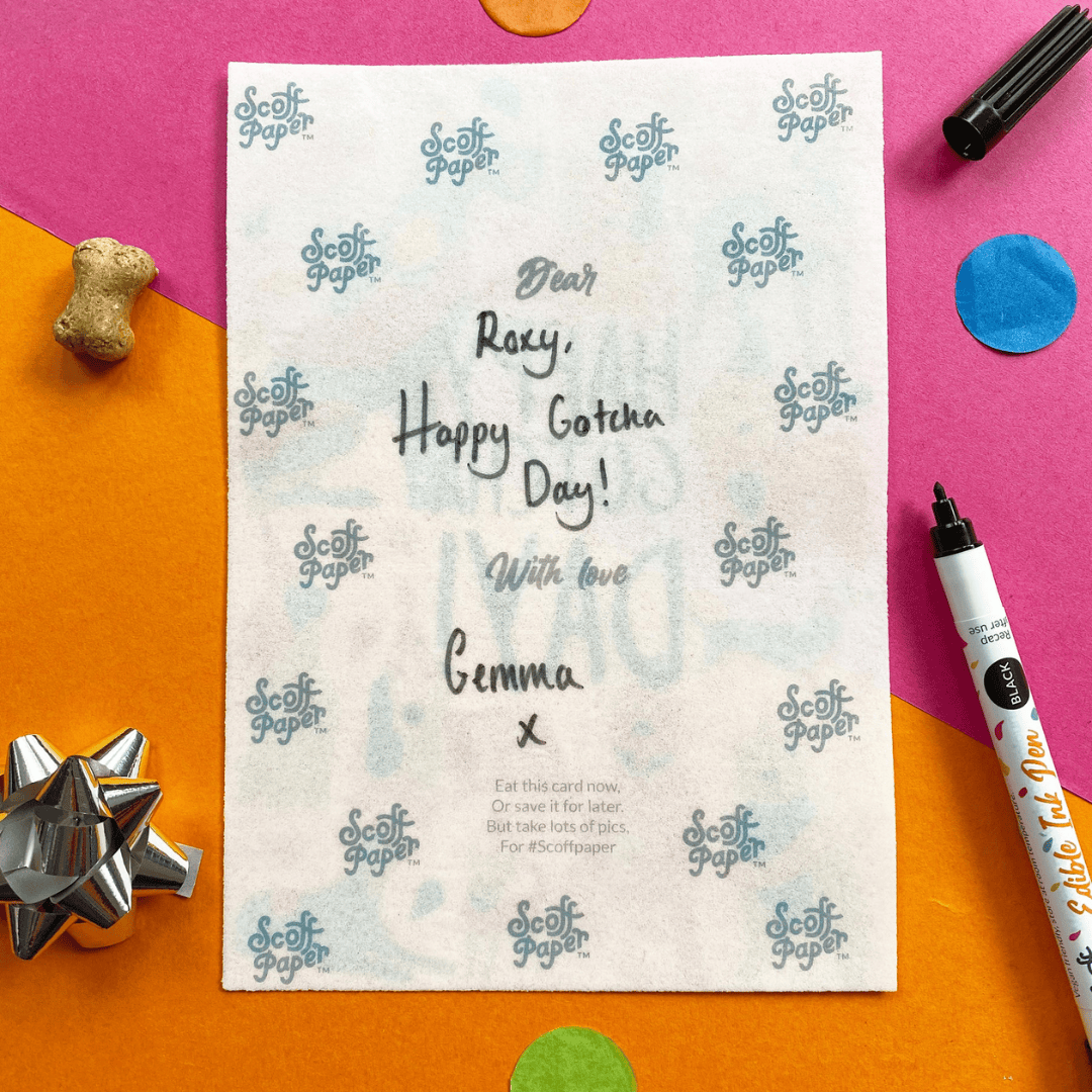 Scoff Paper Edible Ink Pen for Dogs