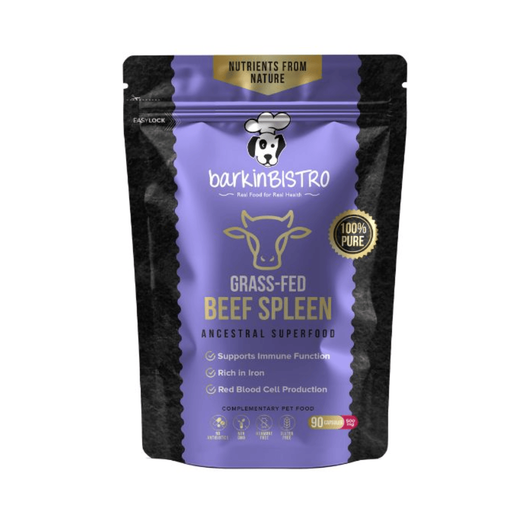 Barkin Bistro Beef Spleen – Immune, Blood & Energy Support