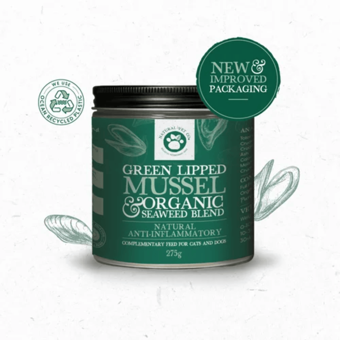 Natural Vet Co. Green Lipped Mussel & Organic Seaweed Blend