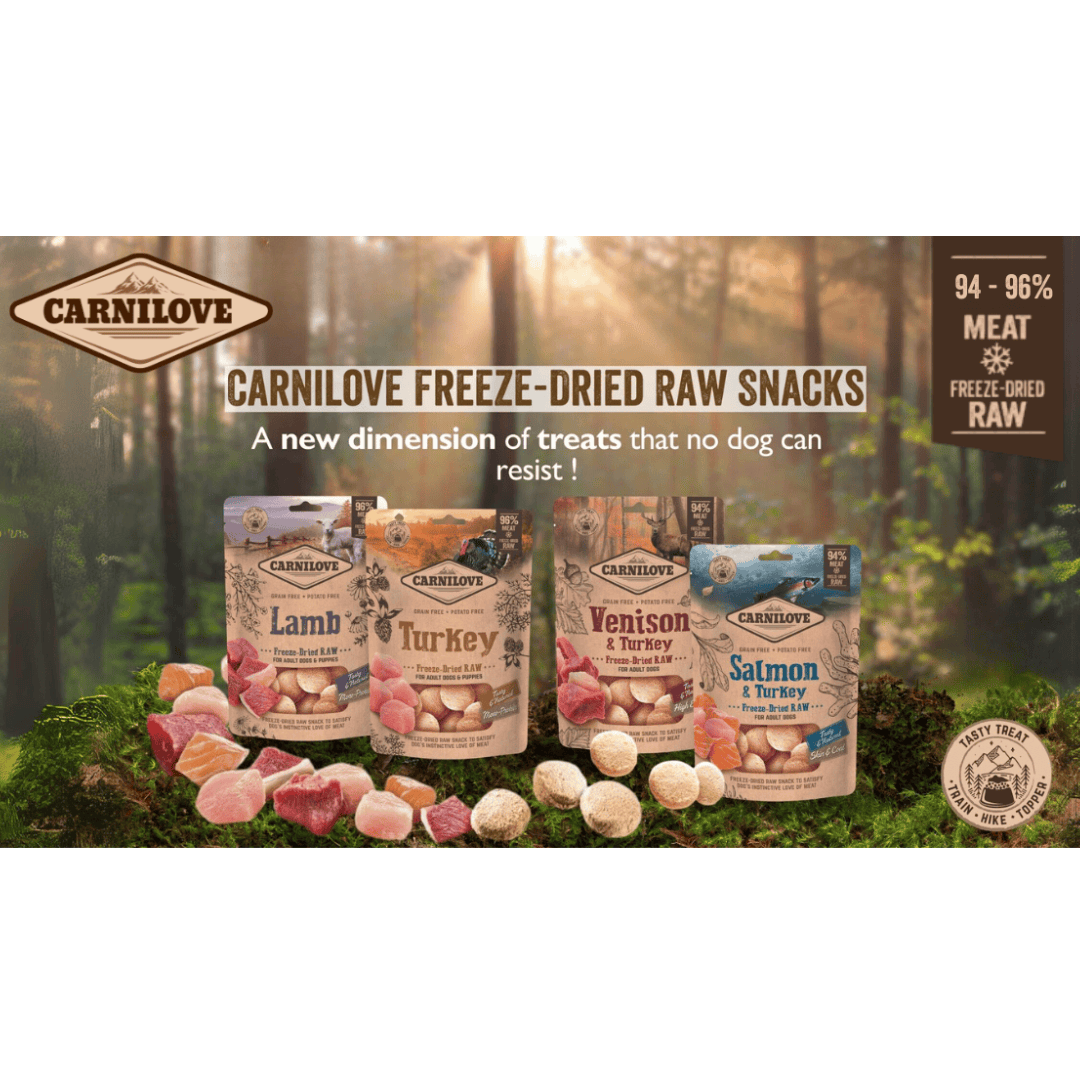 Carnilove Turkey Freeze-Dried Raw Dog Treats