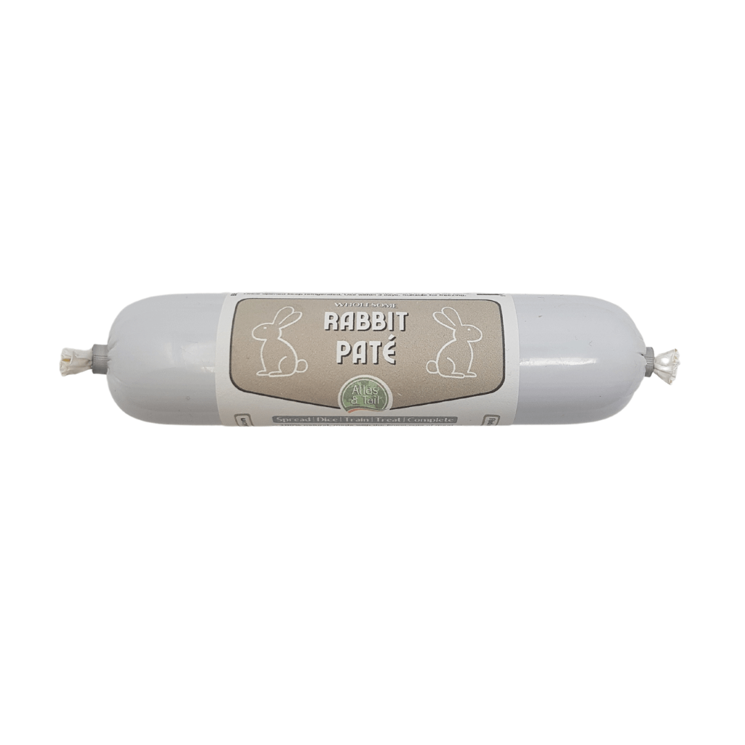 rabbit pate 200on a white background