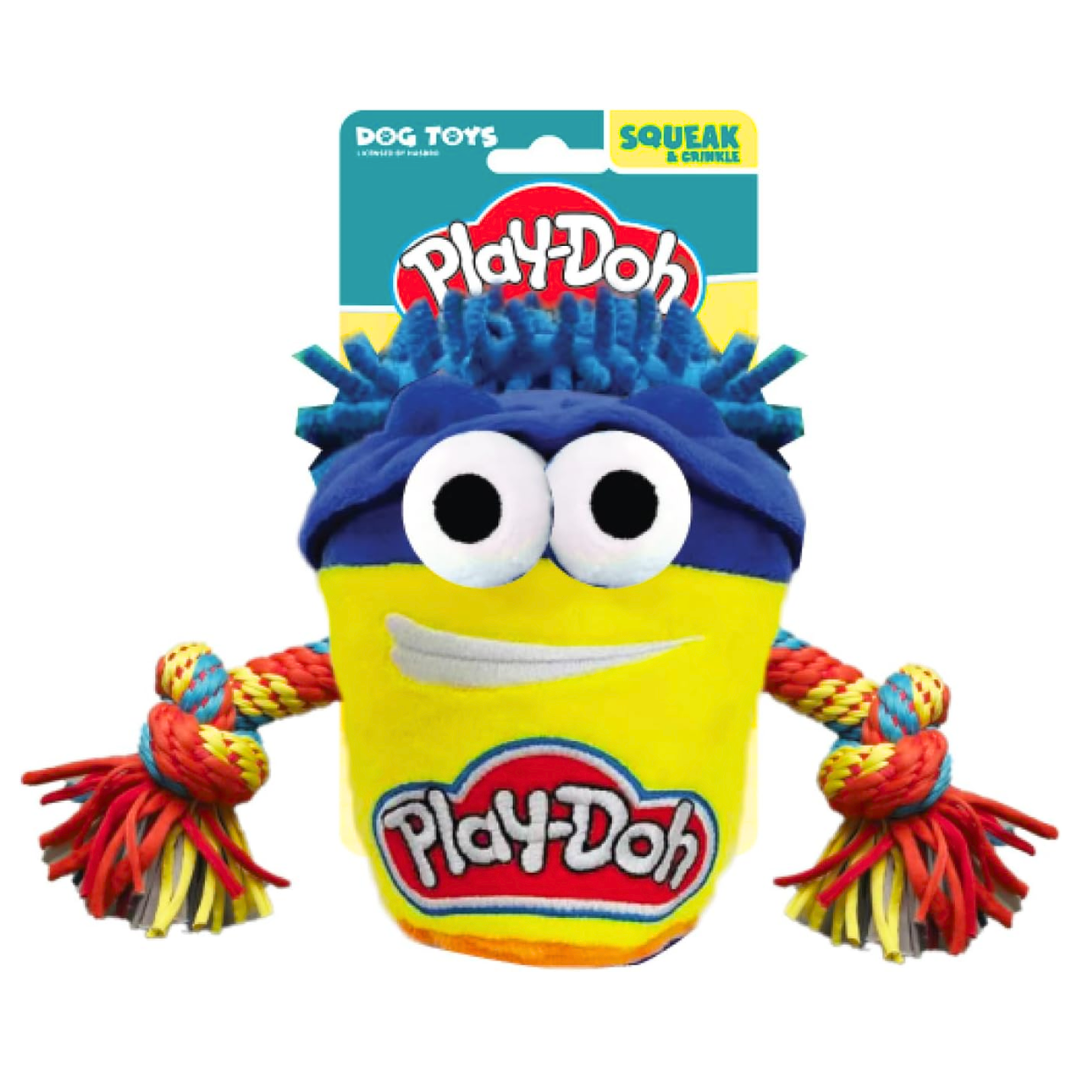 Play-Doh T-Shirt Rope 7" Dog Toy