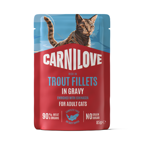 Carnilove Grain Free Cat Multipack Pouches 12 x 85g