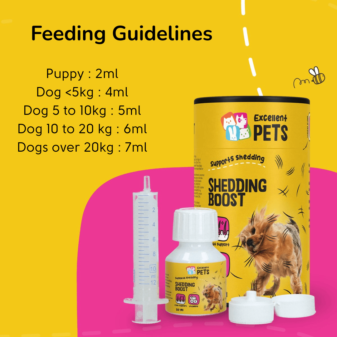 Excellent Pets Shedding Boost