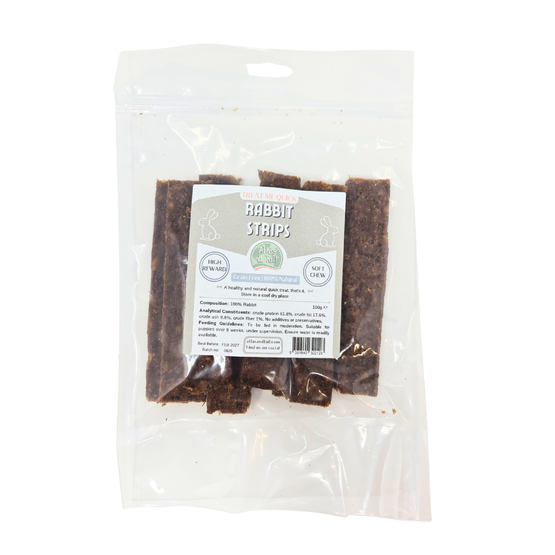 Rabbit Strips 100g