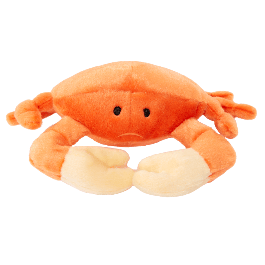 Fluff & Tuff Phyllis Crab Plush Dog Toy