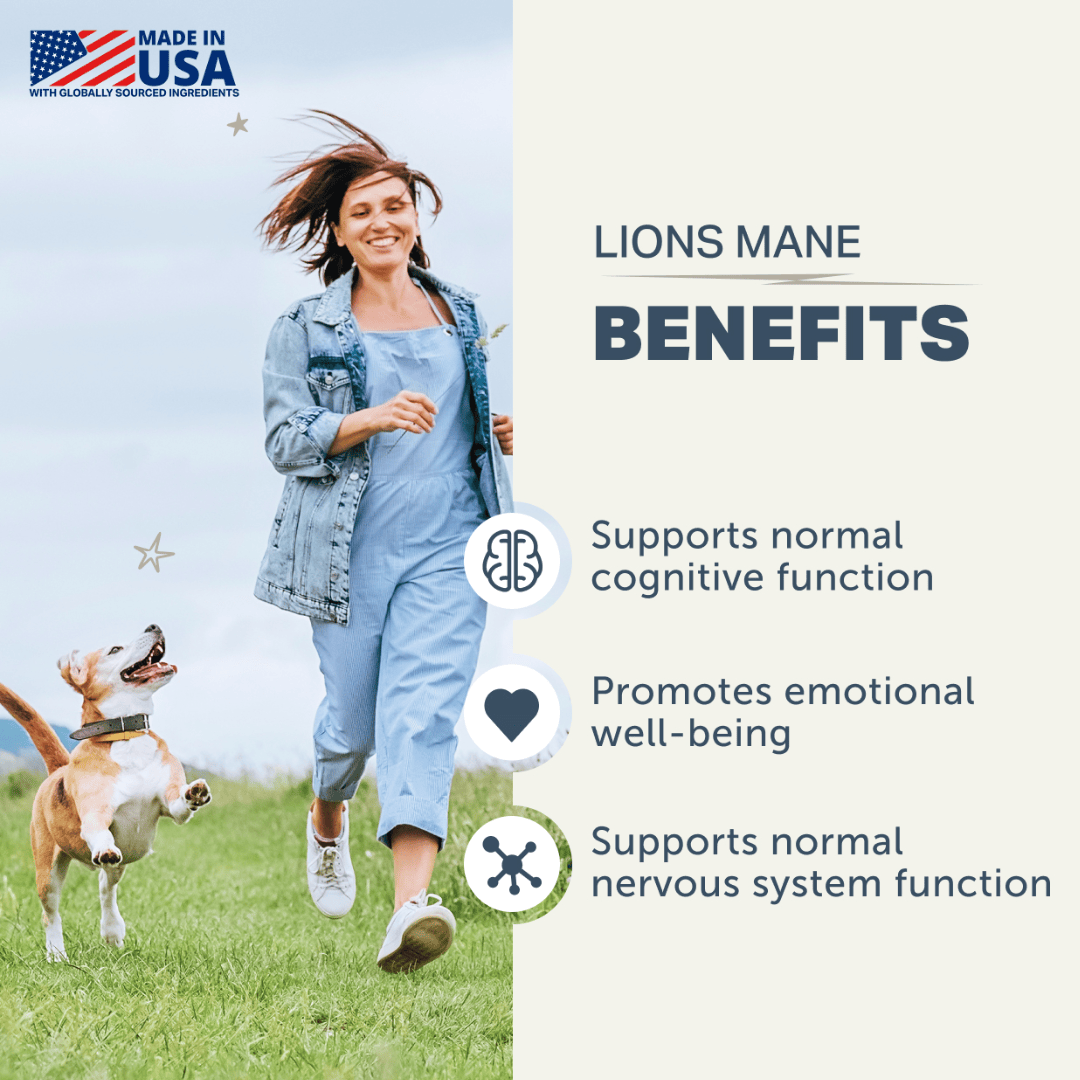 Four Leaf Rover - Lion's Mane Mushroom for Dogs