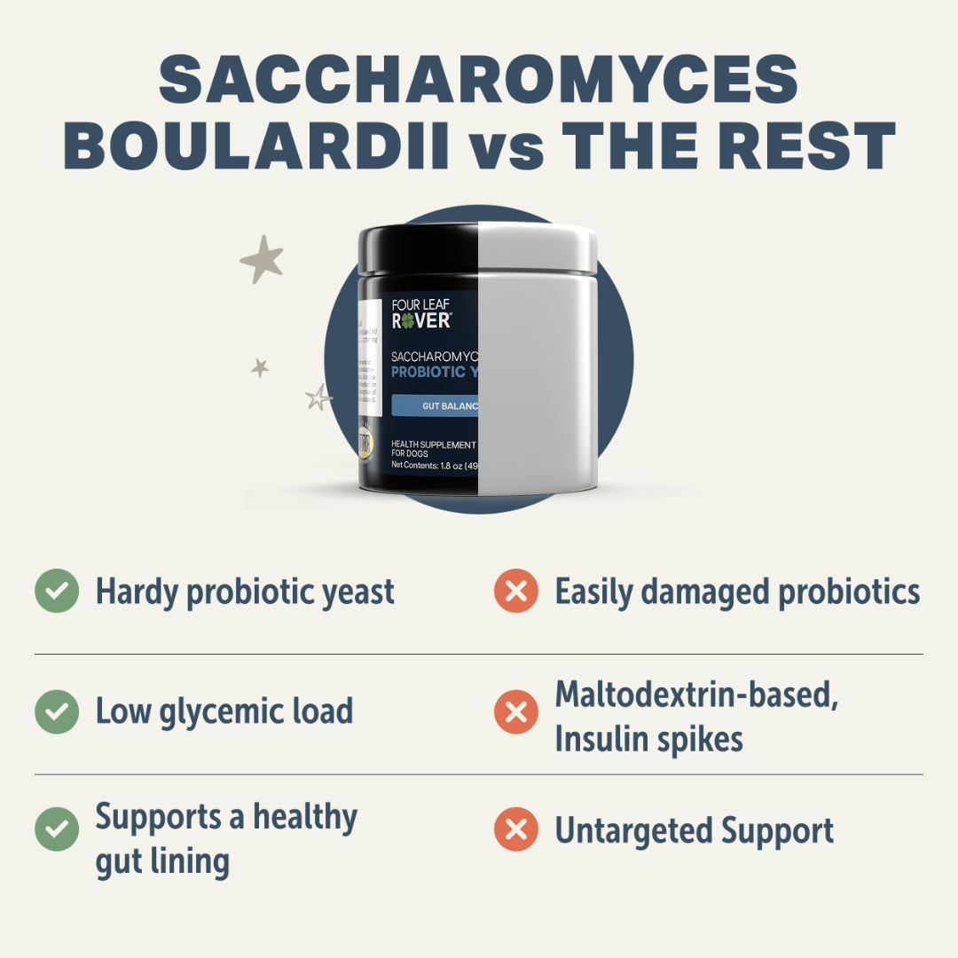 Four Leaf Rover - Saccharomyces Boulardii Yeast Probiotic