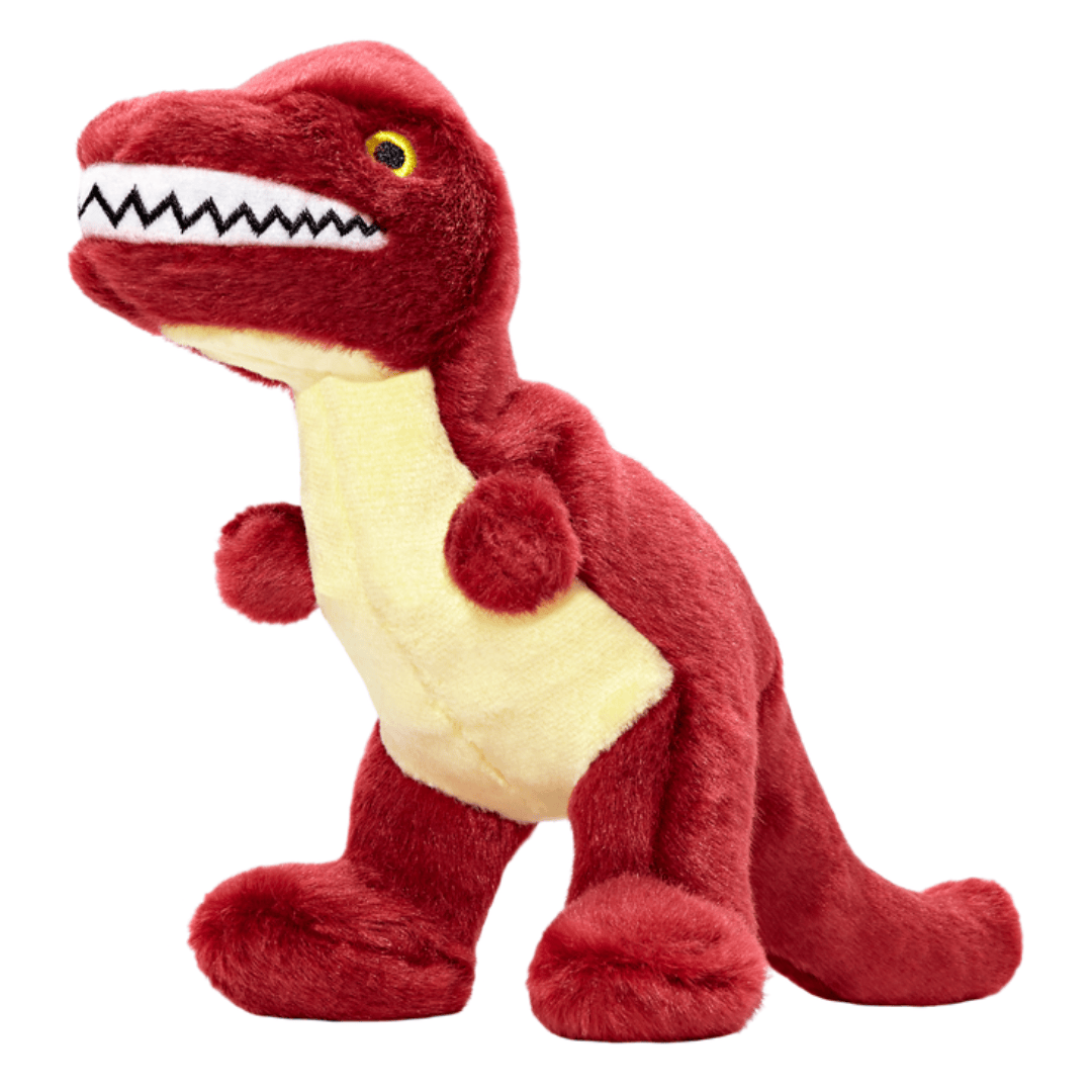 Fluff & Tuff Tiny T-Rex Plush Dog Toy