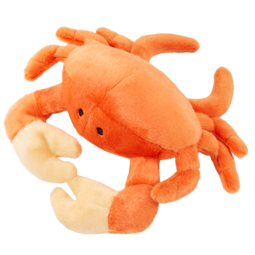 Fluff & Tuff Phyllis Crab Plush Dog Toy