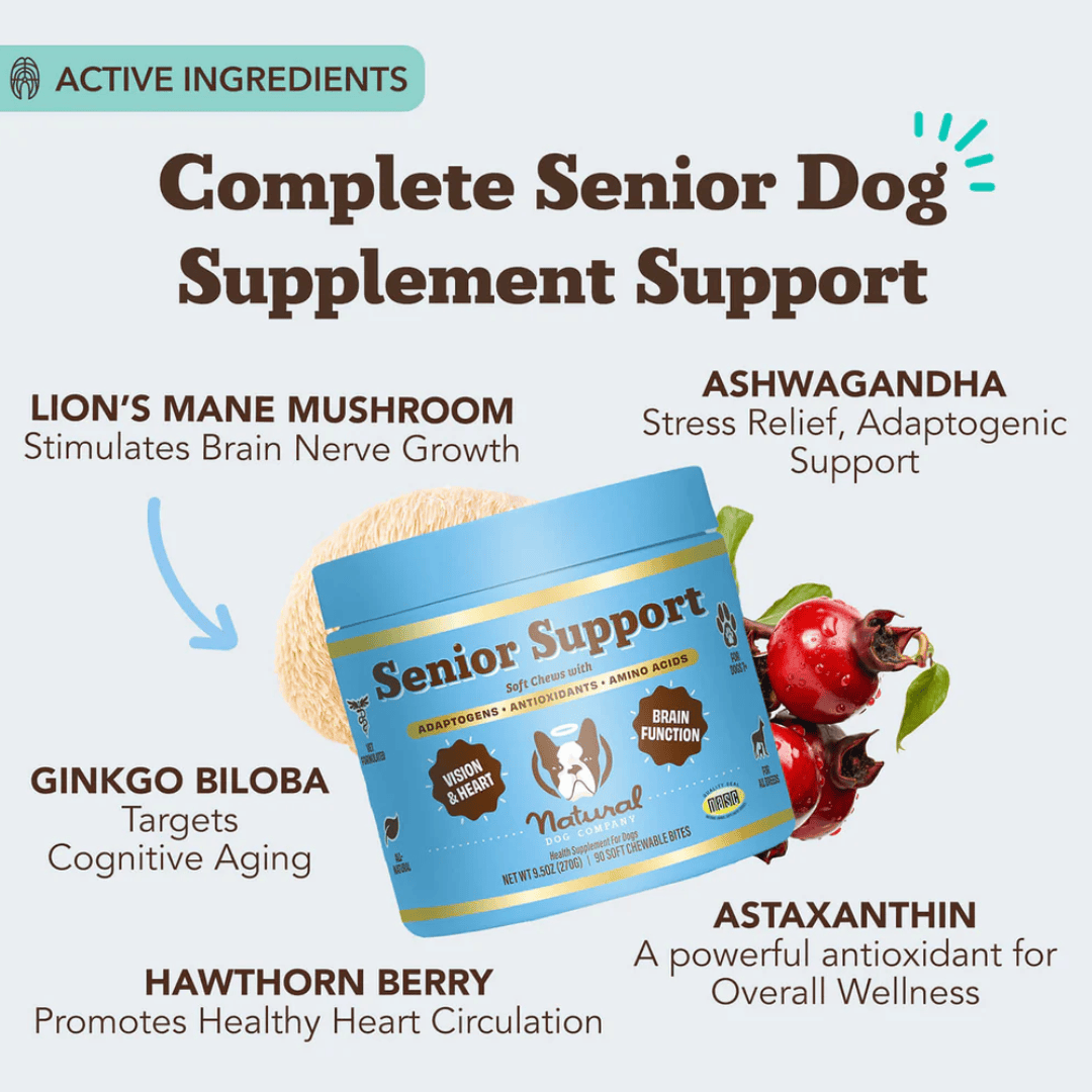 Natural Dog Company Senior Support Chews