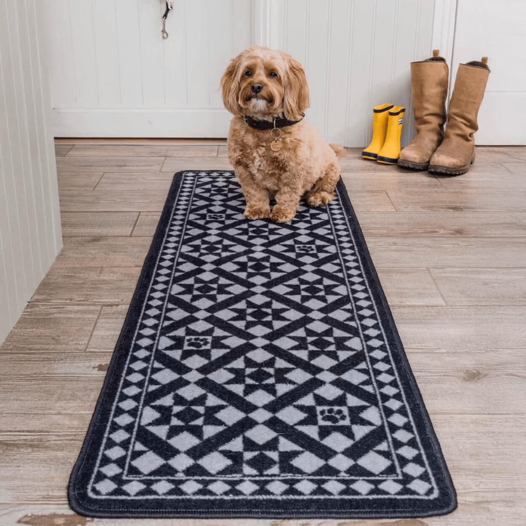 Dog Runner in Victorian Tile