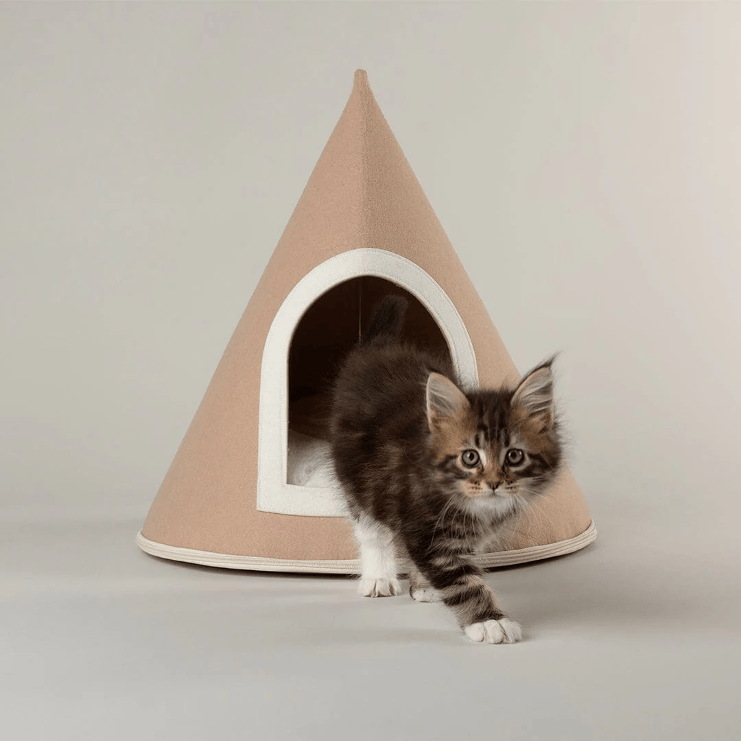 Scruffs Stockholm Felt Cone Cat Bed