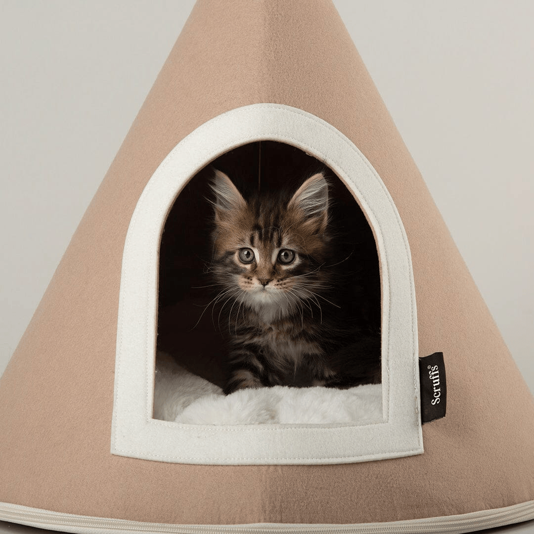 Scruffs Stockholm Felt Cone Cat Bed