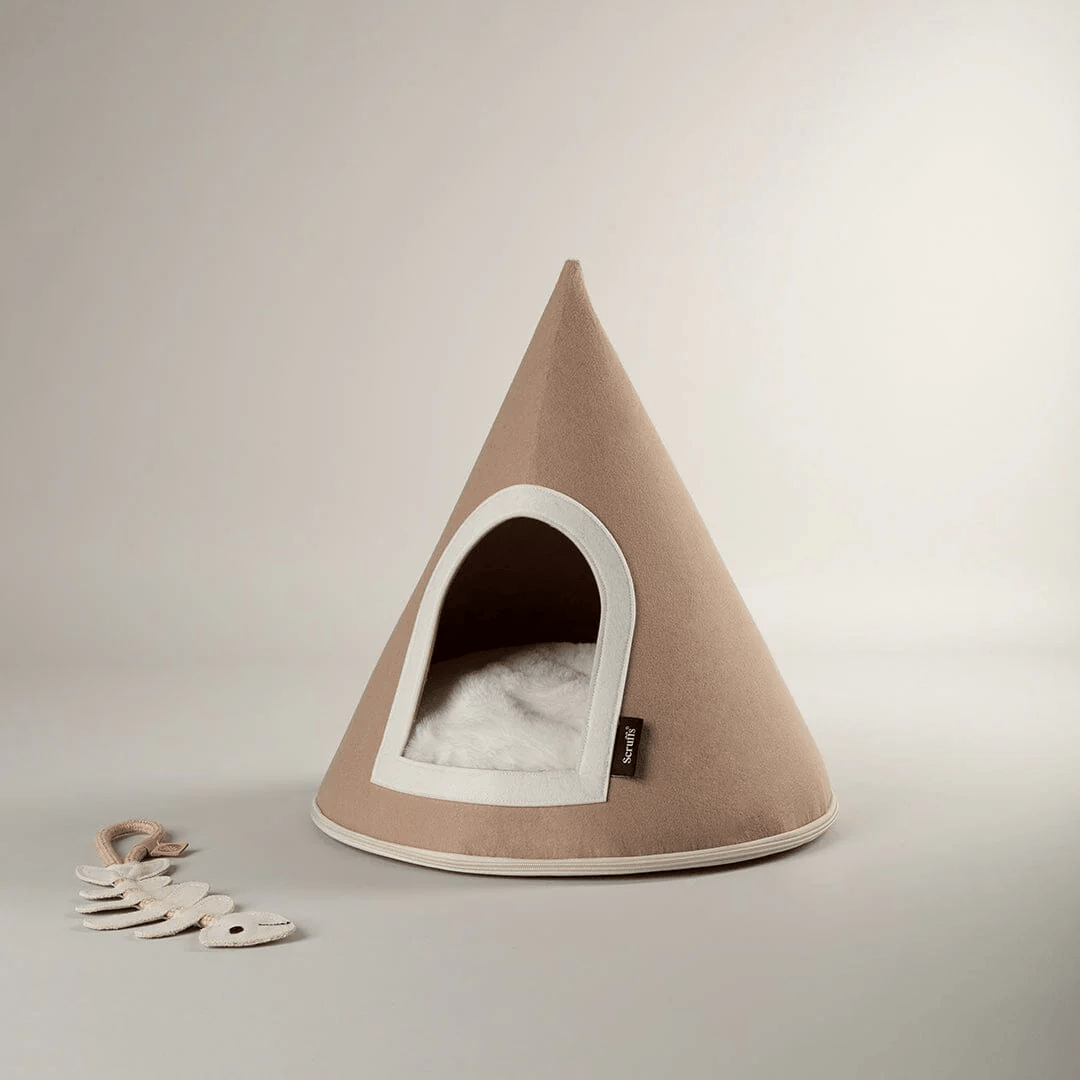 Scruffs Stockholm Felt Cone Cat Bed