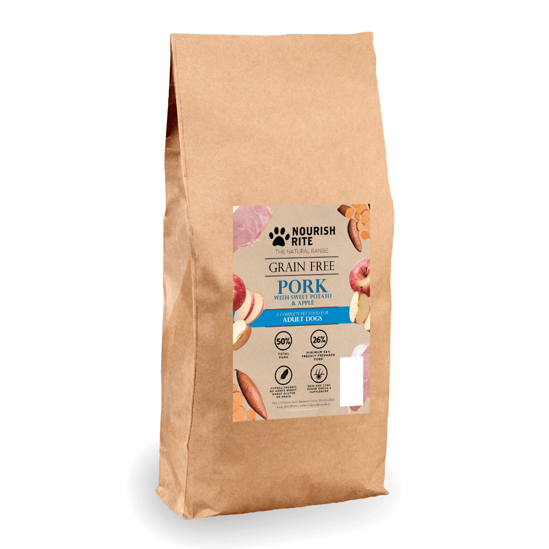 Nourish Rite Grain Free Adult Dog Food - Pork